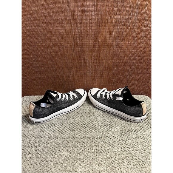 Chuck Taylor, Converse, Grey, Denim Look Sizes: US Men's 3 - US Women's 5 - Picture 3 of 5
